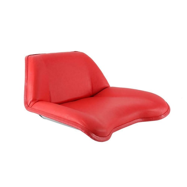 Aftermarket Red Tractor Seat 19" Wide x 17" Deep x 10" Tall Fits Case Fits David Brown SEQ90-0576 - main